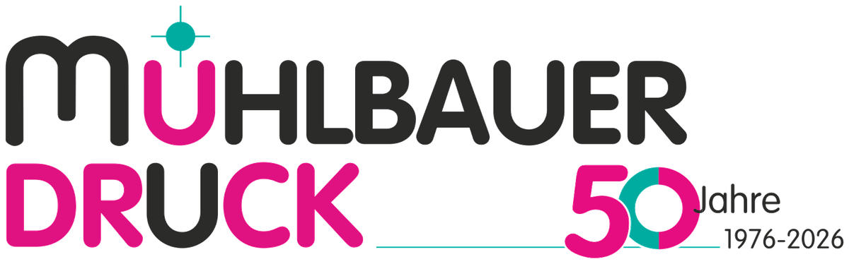 Mühlbauer Druck – 50 Jahre, 1976 bis 2026